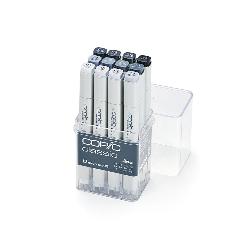 COPIC Classic Marker Cool Gray Set of 12