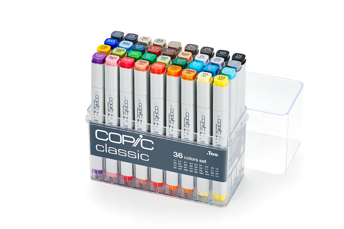 COPIC Classic Marker Set of 36