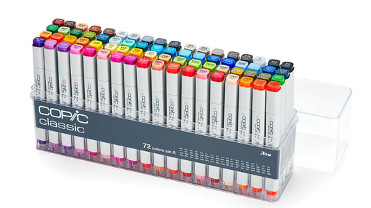 COPIC Classic Marker Set of 72 - Set A