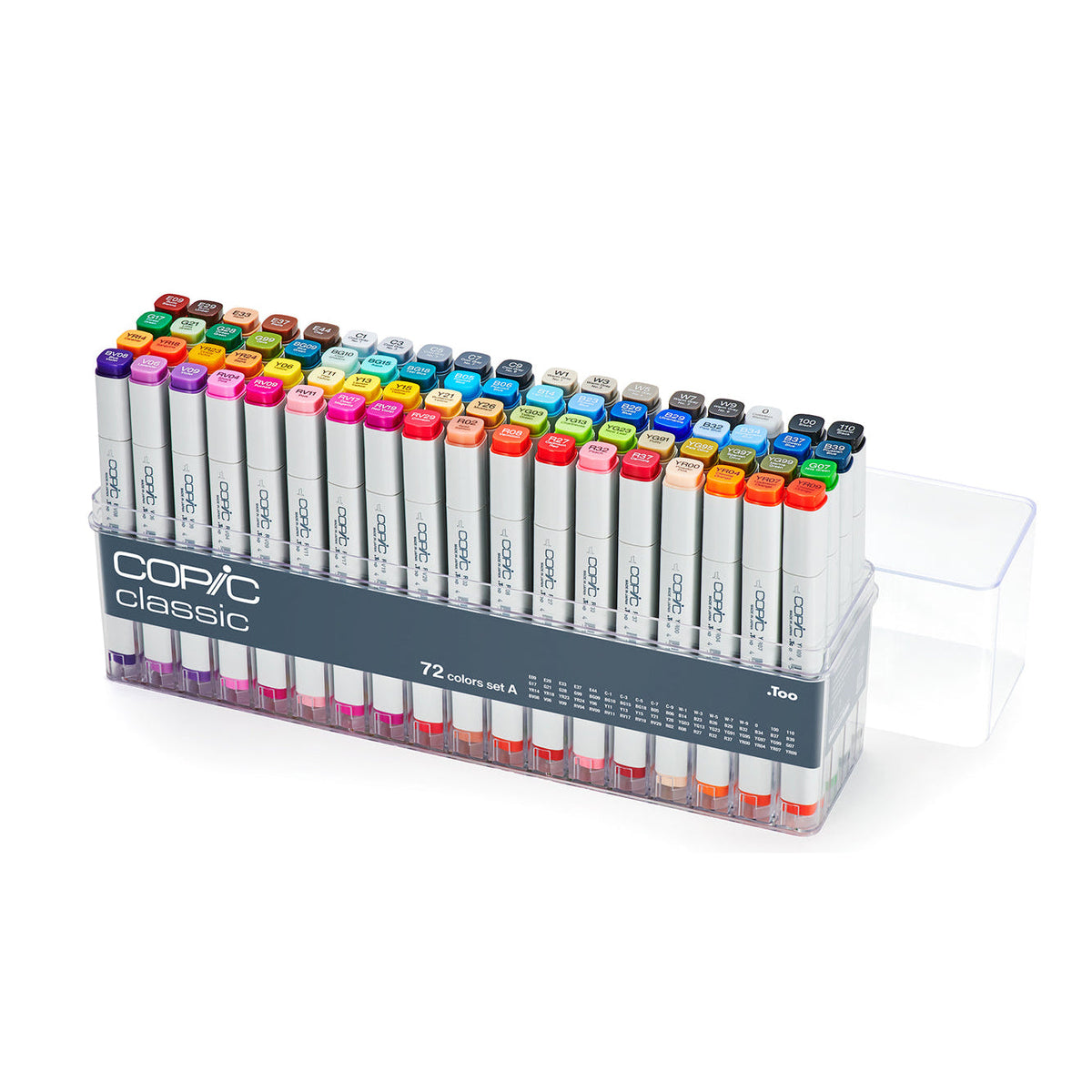 COPIC Classic Marker Set of 72 - Set A