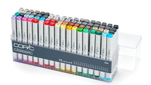 COPIC Classic Marker Set of 72 - Set B