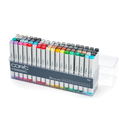 COPIC Classic Marker Set of 72 - Set B
