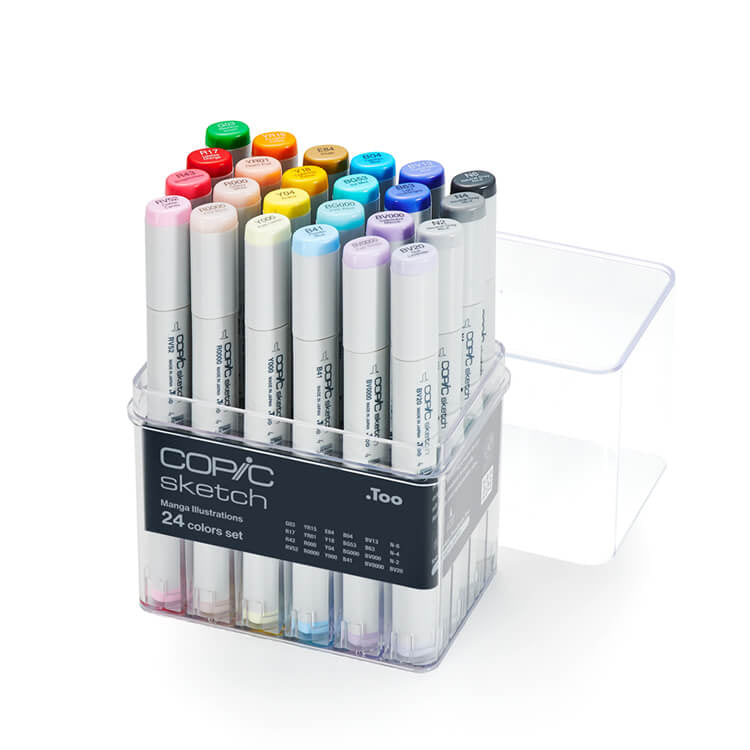 COPIC Sketch Marker Manga Set of 24