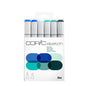 COPIC Sketch Marker Sea & Sky Set of 6