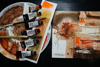 Daniel Smith Extra Fine Watercolors set of 6 Jayson Yeoh's Warm It Up