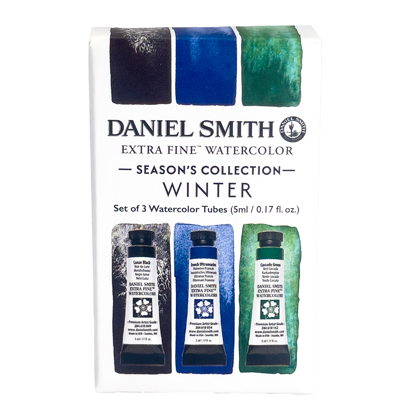 Daniel Smith Extra Fine Watercolors 5ml Triad Set Winter