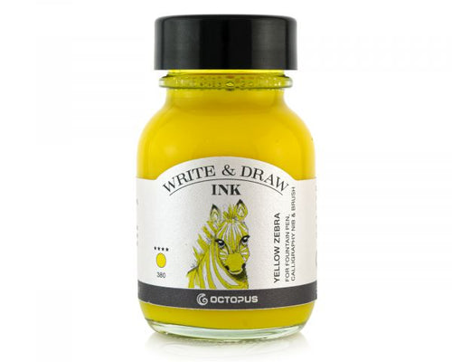 Octopus Write and Draw Ink Yellow Zebra 50ml