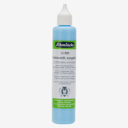 Schmincke Ammonia Free Masking Fluid Coloured 100ml dispensing bottle