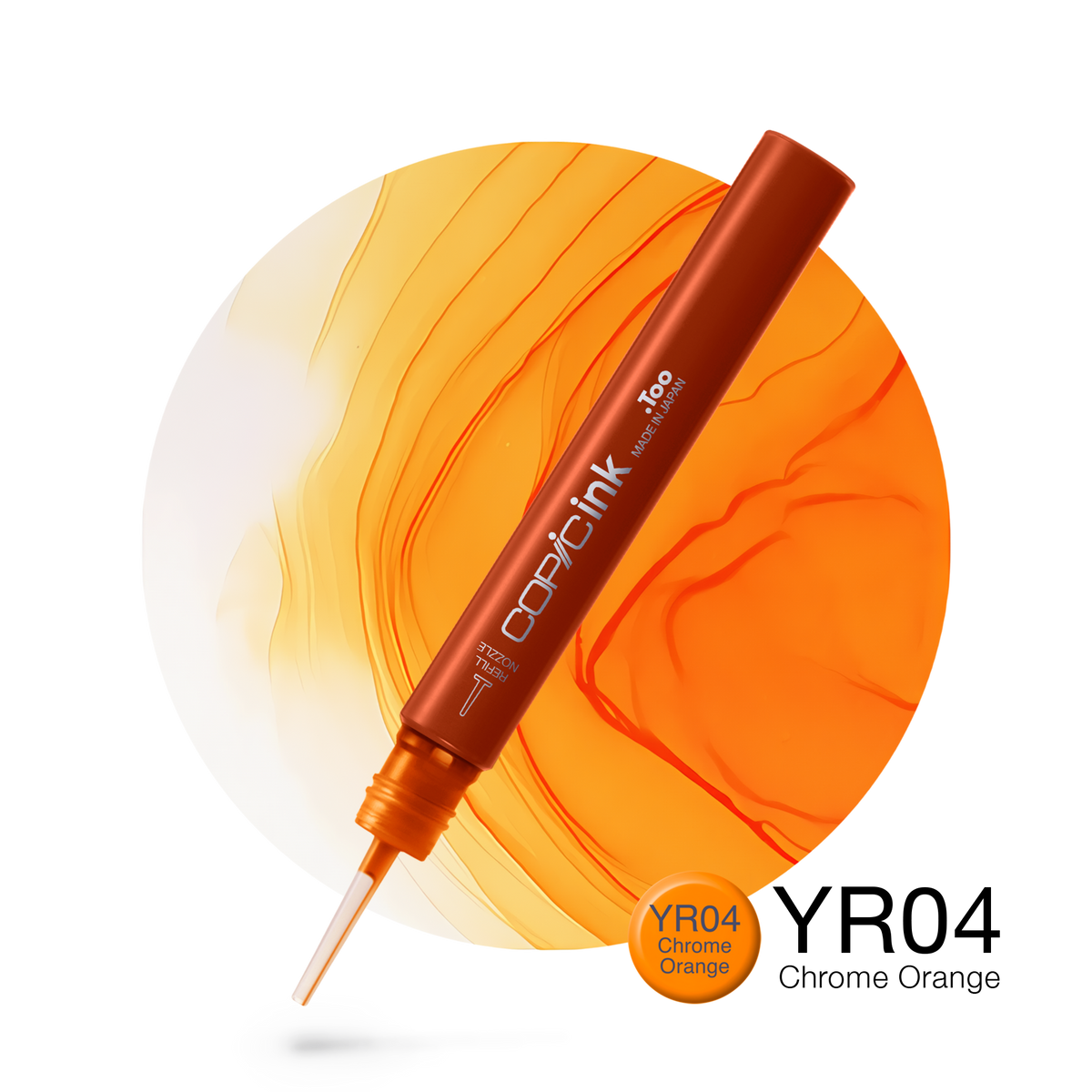 Copic Ink refill 12ml – YR04 Chrome Orange
