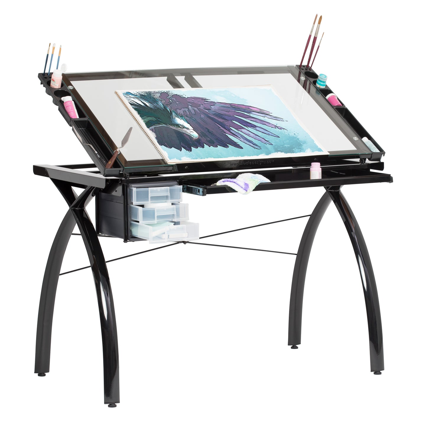 Studio Designs Futura Craft Sation - Black 38" x 24" (Special Order)