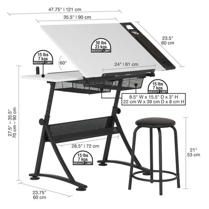Fusion Craft Center 35" x 23"