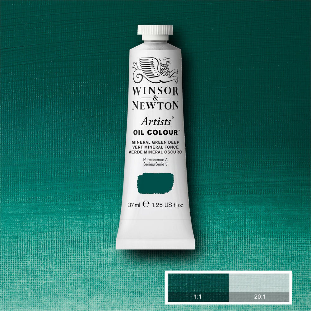 Winsor & Newton Artists' Oil Colours - Brown or Green