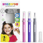 Snazaroo Face Paint Brush Pen Set of 3 Fantasy Pack