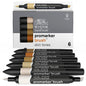 Winsor & Newton Promarker Brush Set of 6 Skin Tones