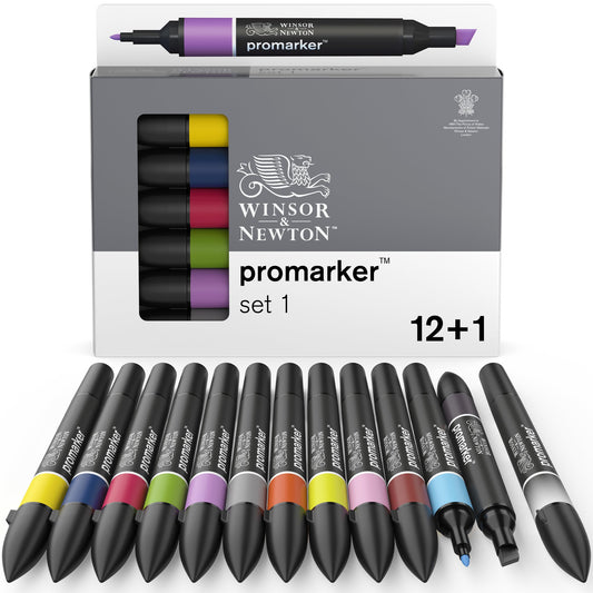 Winsor & Newton Promarker Set of 12 Set #1