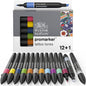 Winsor & Newton Promarker Set of 12 Tattoo Tones