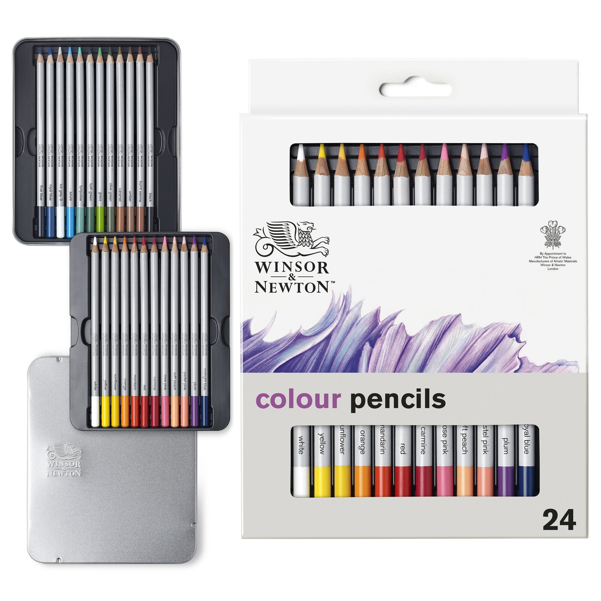 Winsor & Newton Studio Collection Colour Pencil Set of 24 – Opus