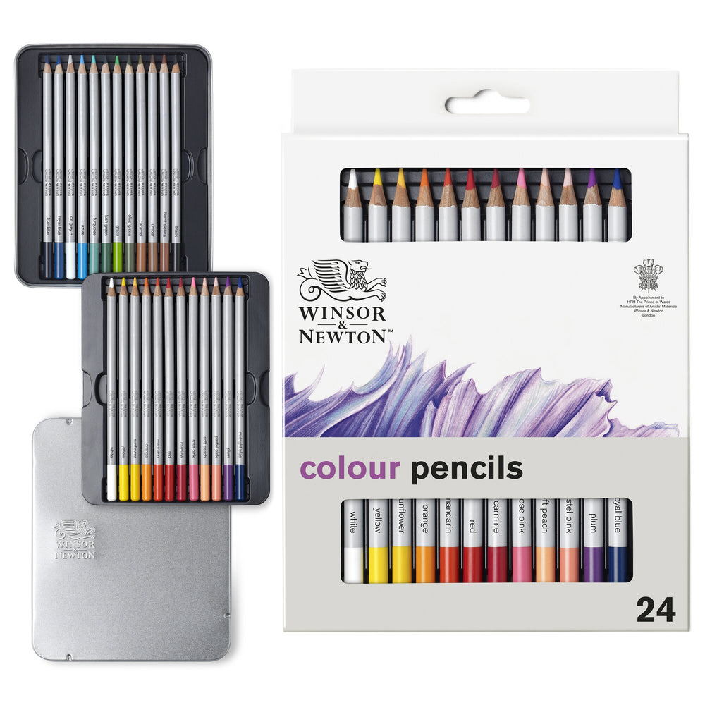 Winsor & Newton Studio Collection Colour Pencil Set of 24