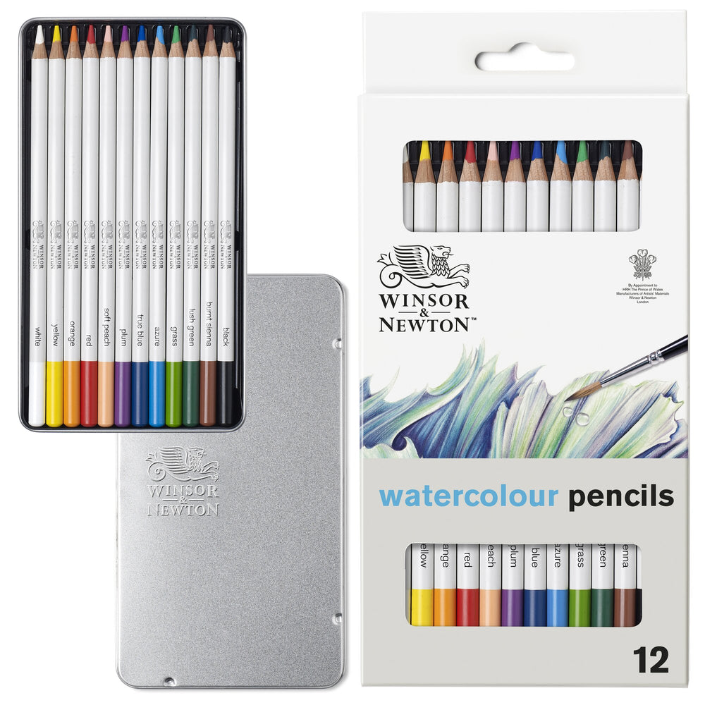 Winsor & Newton Studio Collection Watercolour Pencils Set of 12