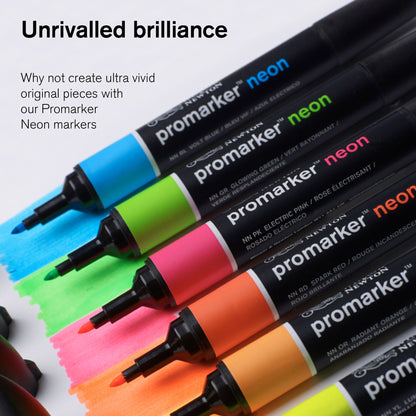 Winsor & Newton Promarker Brush Set of 6 Rich Tones