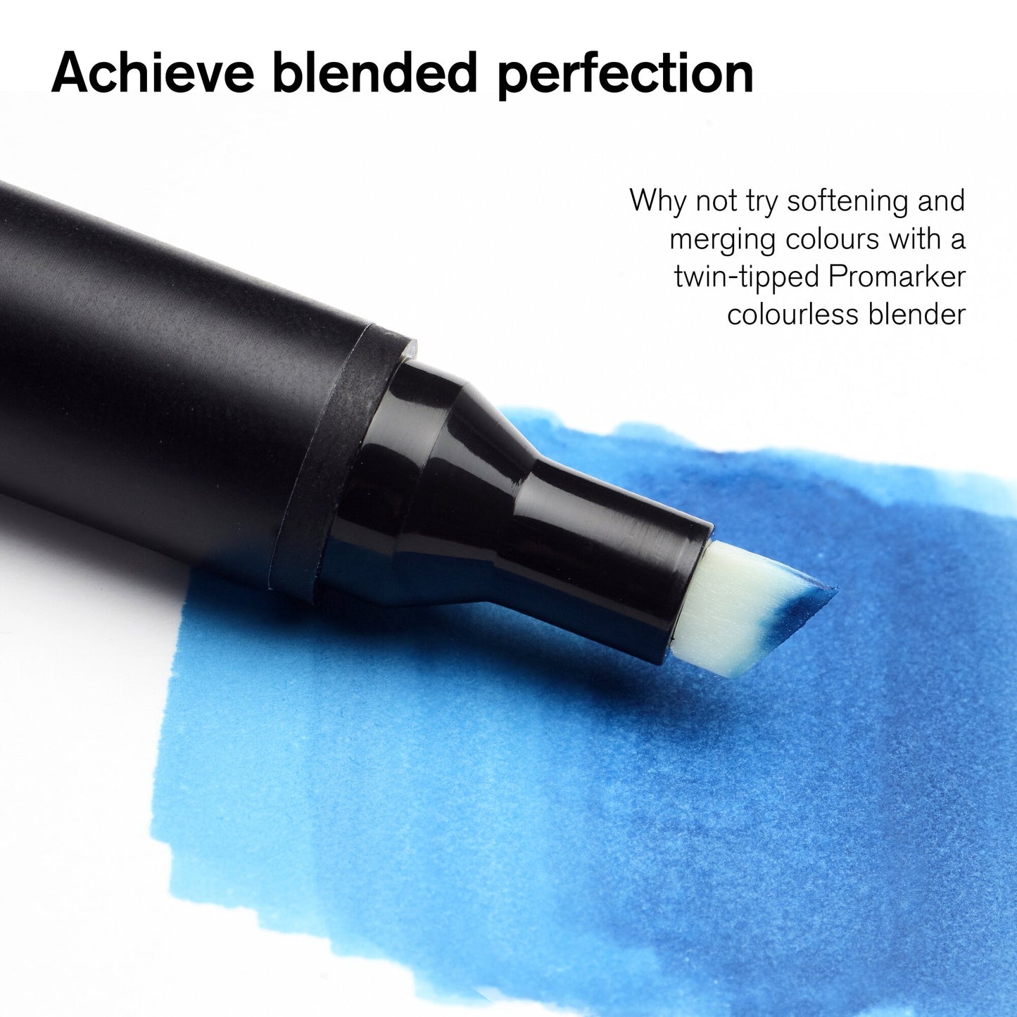 Winsor &amp; Newton Promarker Coffret de 6 - 5 Noirs + Blender - Déstockage