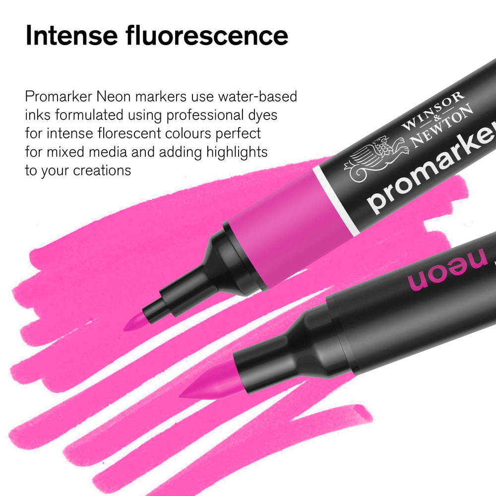 Winsor & Newton Promarker Set of 6 Neon