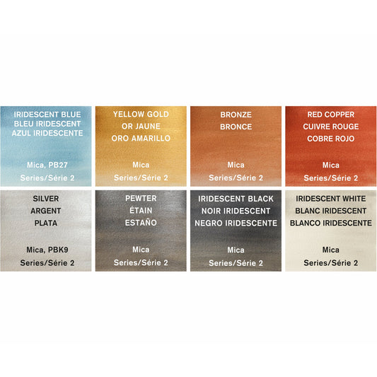 Winsor & Newton Cotman Watercolour Metallic Pocket Set of 6