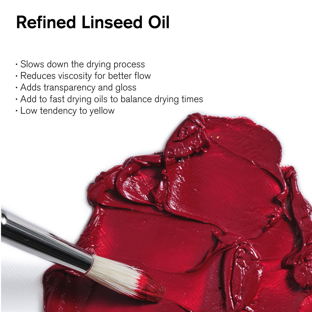 Winsor & Newton Refined Linseed Oil - 75ml