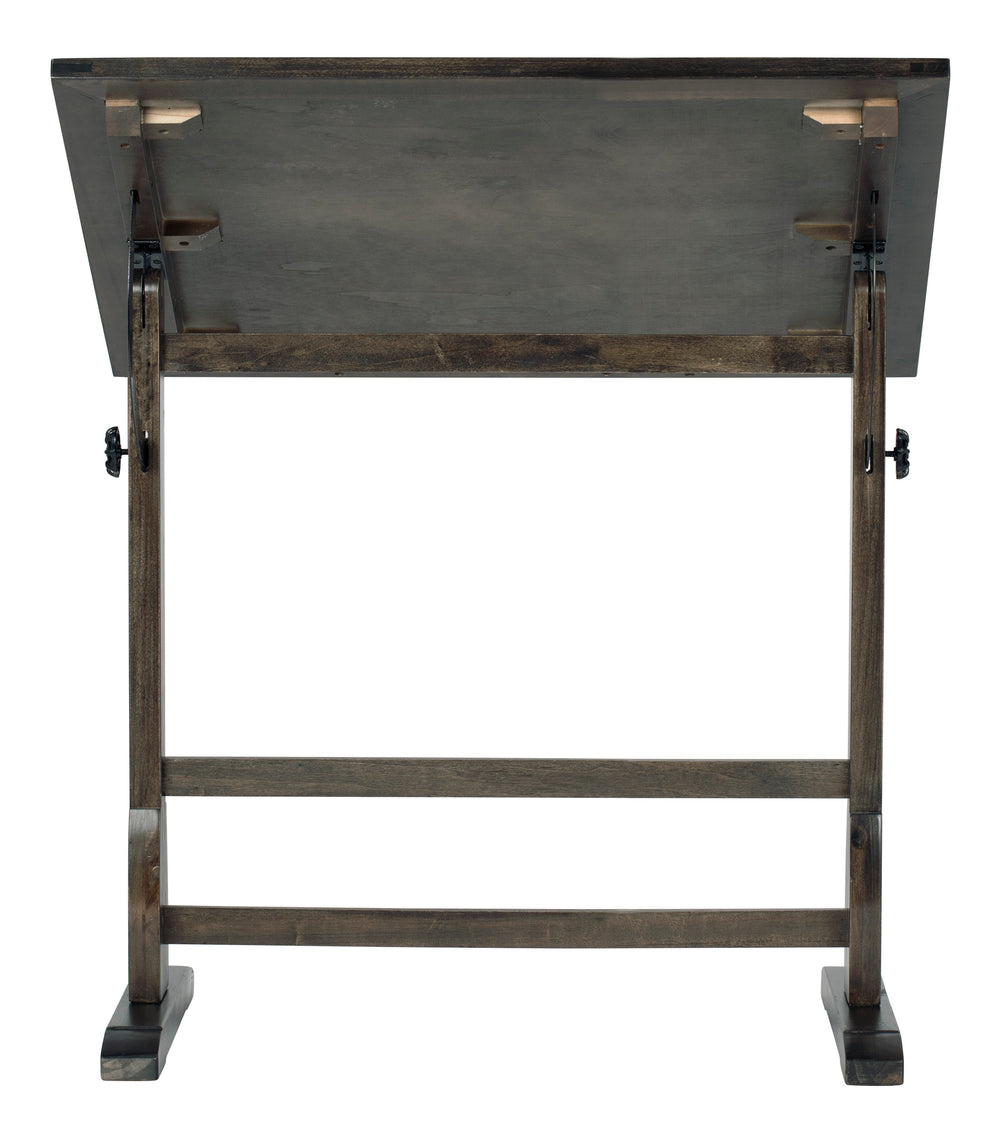 Studio Designs Vintage Wood Drafting Table - Distressed Black 36