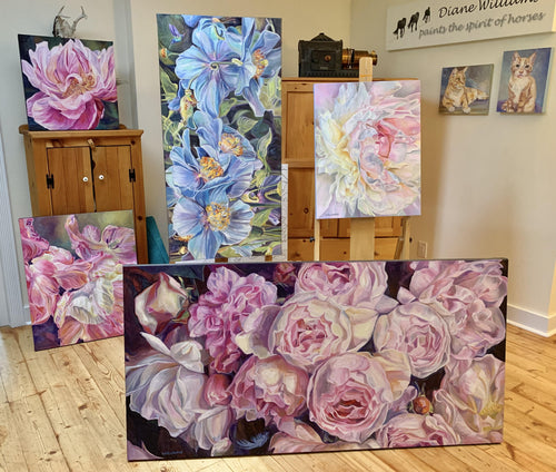 Petals & Oil Paint with Diane Williams