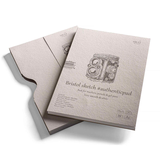 SM•LT #authenticpad in Folder – Bristol Sketch – A4