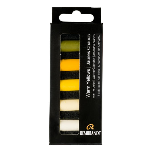 Rembrandt Soft Pastel Set Half Stick Warm Yellow