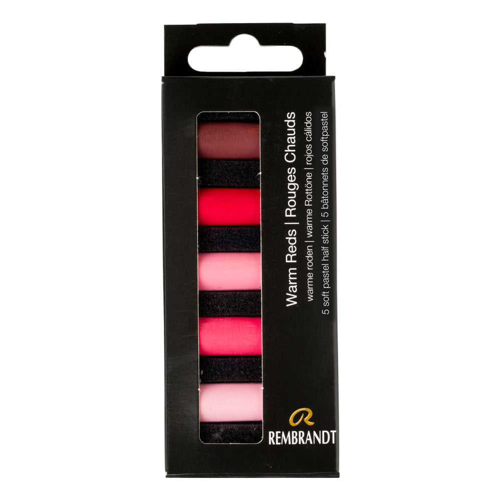 Rembrandt Soft Pastel Set Half Stick Warm Reds