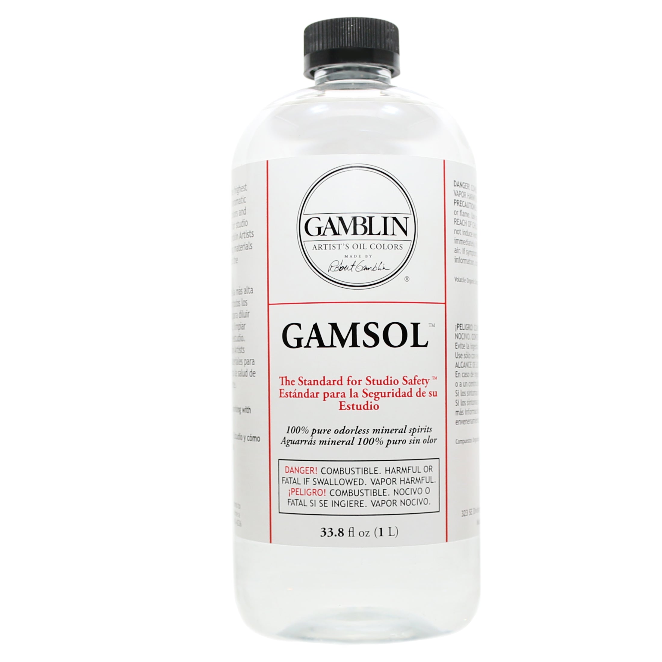 Gamblin Gamsol Odorless Mineral Spirit – Opus Art Supplies
