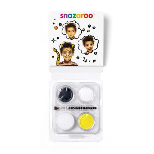 Snazaroo Mini Face Paint Kit - Tiger Set of 3