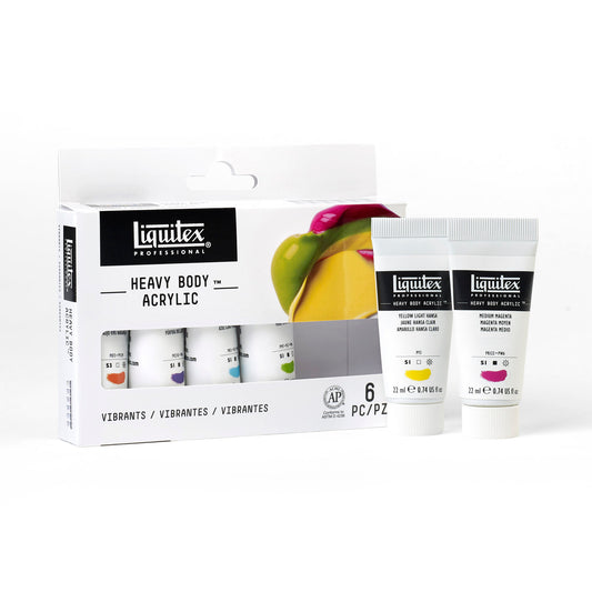 Liquitex Professional Heavy Body Acrylics Set of 6 - Vibrant