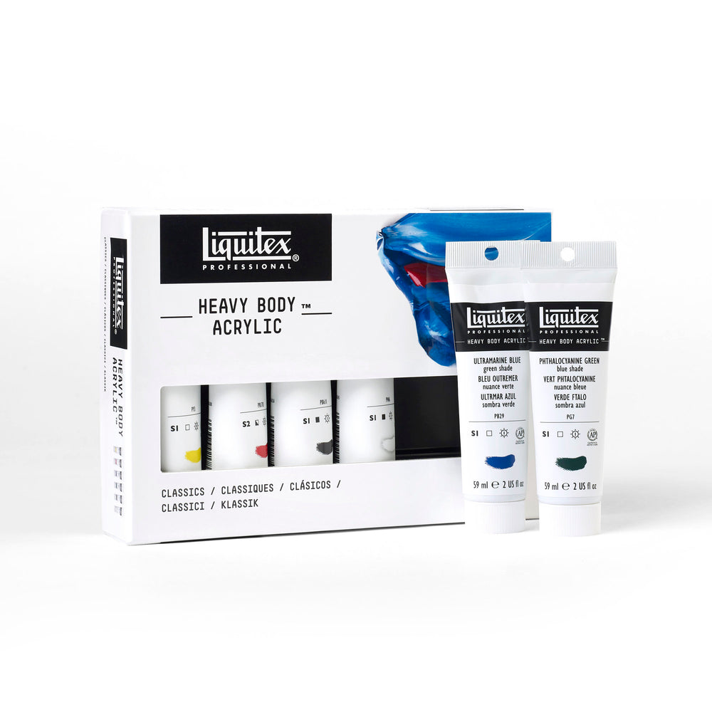 Liquitex Professional Heavy Body Acrylics Set of 6 - Classic - Clearance