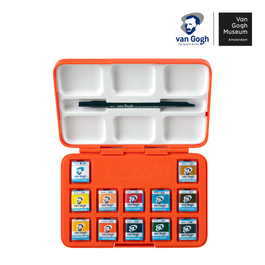 van Gogh Water Colour Pocket Box Museum Set of 12