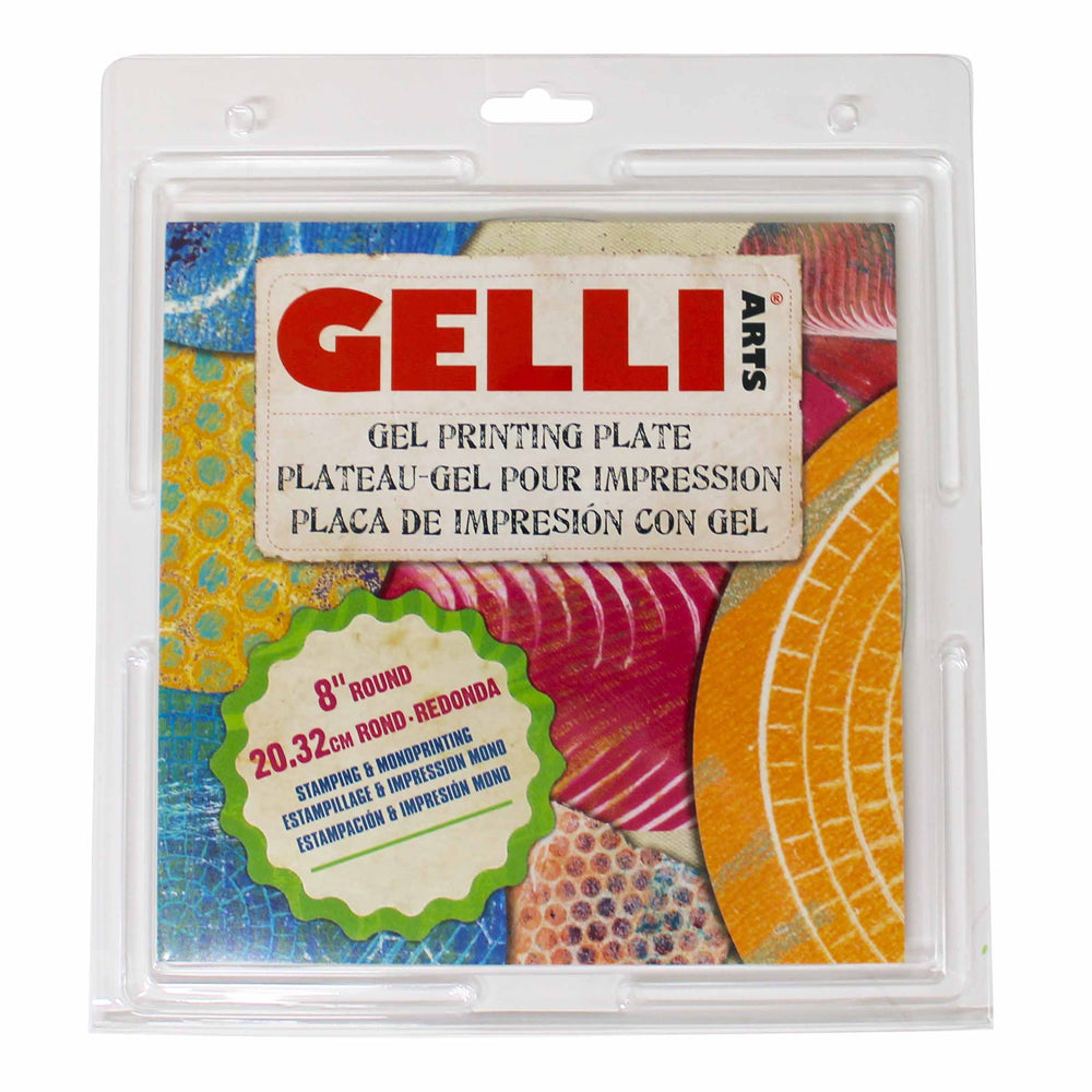  Gelli Arts Gel Printing Plate - 6 X 6 Gel Plate, Reusable Gel Printing  Plate, Printmaking Gelli Plate for Art, Clear Gel Monoprinting Plate, Gel Plate  Printing for Arts and Crafts