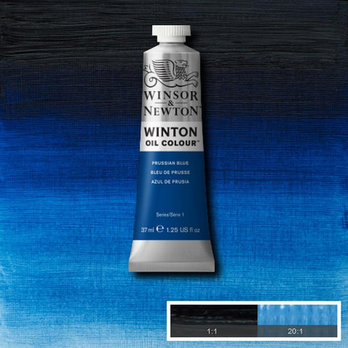 Winton Oil Colours - Black or Grey or Blue