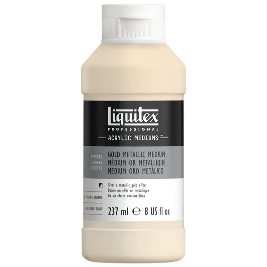 Liquitex Professional Gold Metallic Medium - 237ml