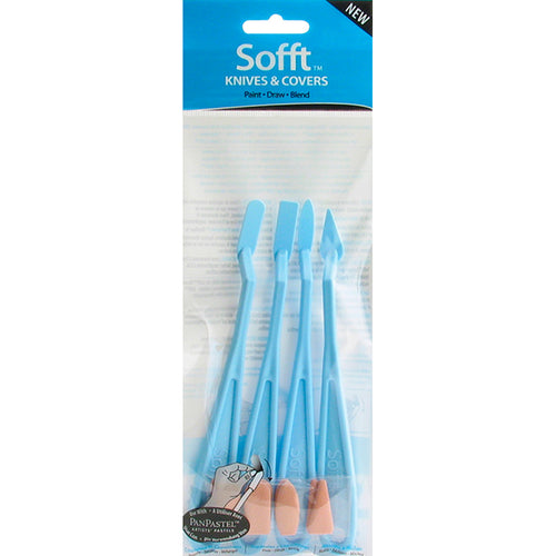 PanPastel Sofft Knife & Cover Kit Mixed