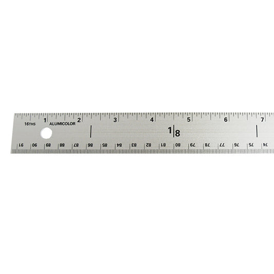 Mètre à mesurer Alumicolor Alumicutter Silver 36" Liquidation