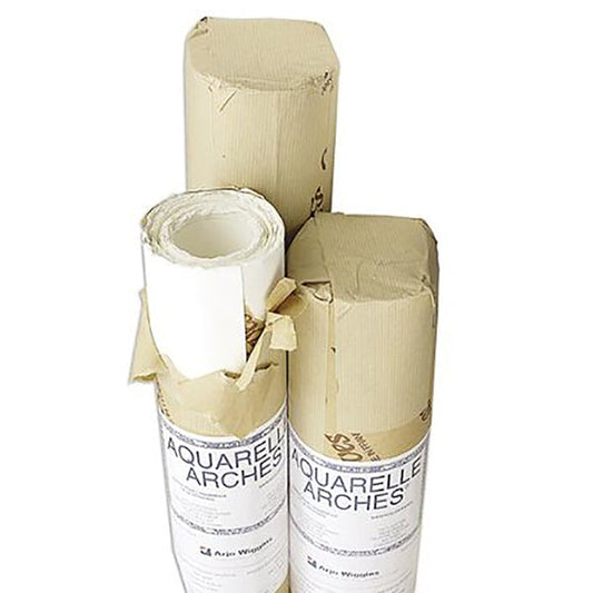 ARCHES Watercolour Paper Roll 140lb/300gsm Rough 44" x 10yd