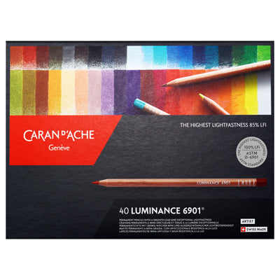 Caran d'Ache Luminance 6901 Colored Pencil Set of 100
