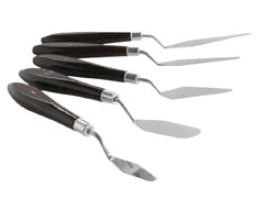 Palette Knife Set of 5 Metal