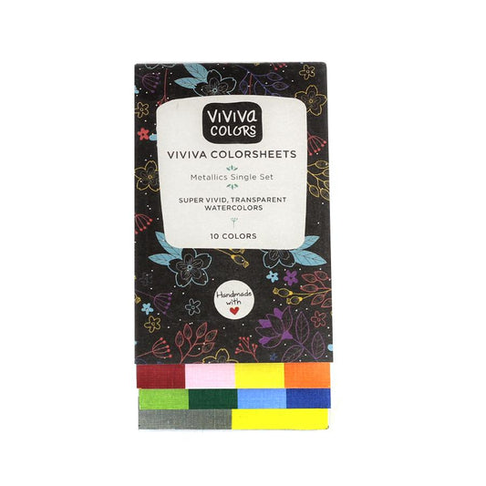 Viviva Metallics Single Set - 10 Colors