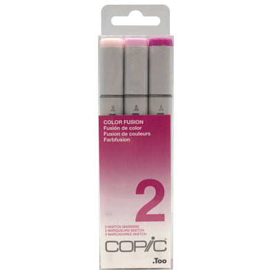 COPIC Sketch Marker Color Fusion 2 Set of 3