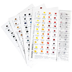 Daniel Smith Extra Fine Watercolors Dot Try It Card 238 Dots - Clearance