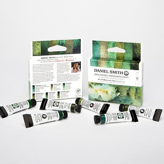 Daniel Smith Extra Fine Watercolors Jean Haines' Green With Envy Set